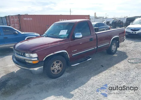 1999 Chevrolet Silverado 1500 Ls z USA, uszkodzony, nr VIN 1GCEC14T8XE116910